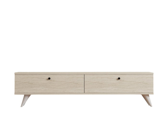 Hanah Home Mueble de TV Paris - Travertino Hanah Home Mueble de TV Paris - Travertino